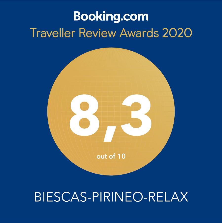 Apartament Biescas-Pirineo-Relax Zewnętrze zdjęcie