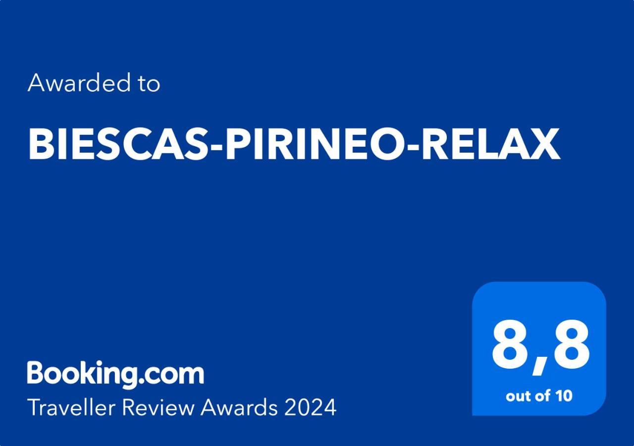 Apartament Biescas-Pirineo-Relax Zewnętrze zdjęcie